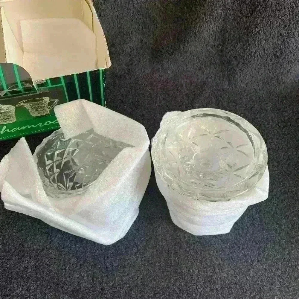 VINTAGE 1980s SHAMROCK SUGAR and CREAMER